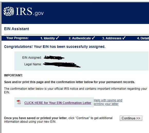Irs EIN Letter - Fill Out and Sign Printable PDF Template signNow